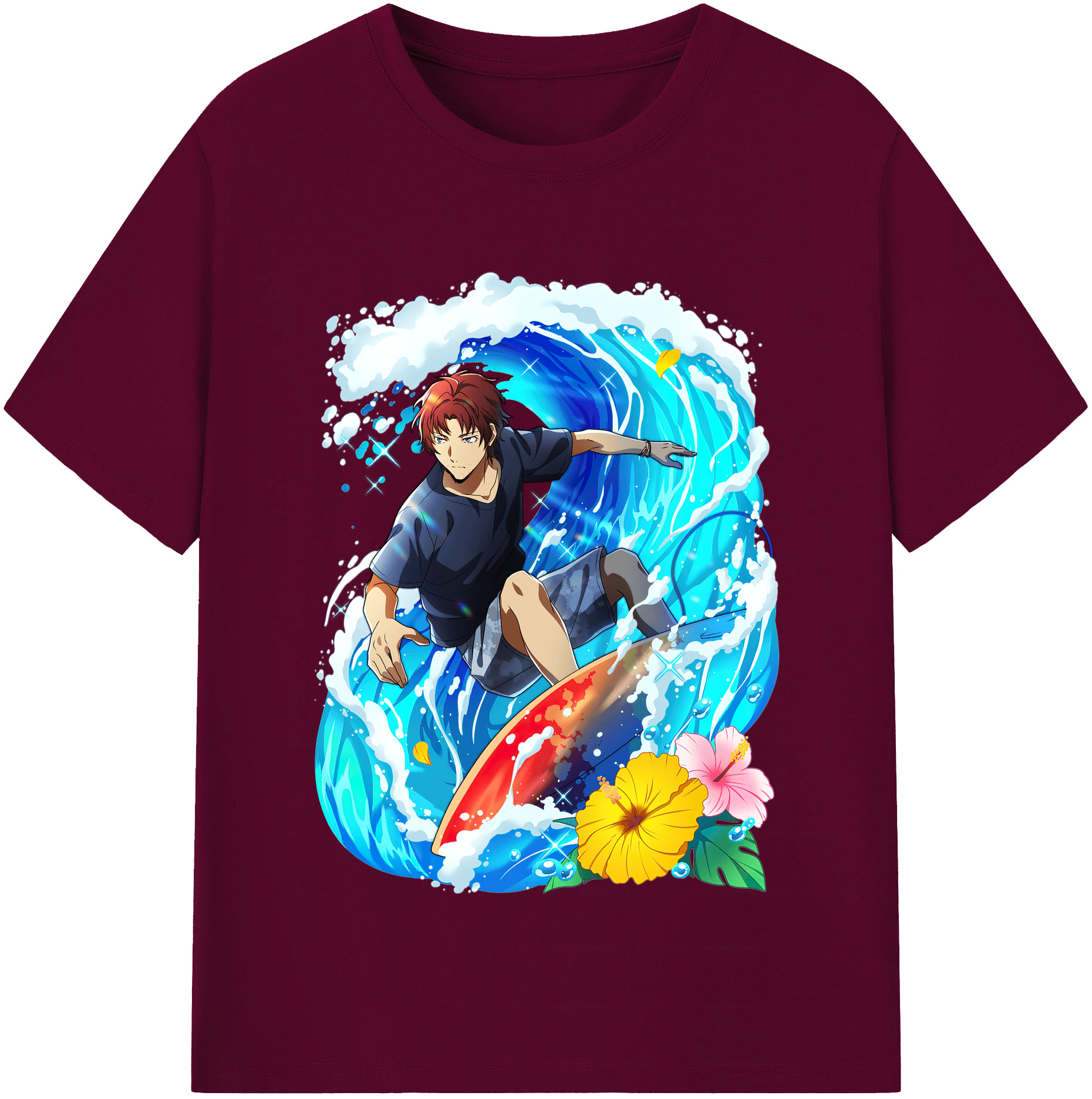 （画像用） 文豪ストレイドッグス Bungo Stray Dogs レディースカジュアルプリントTシャツ（綿100％）
